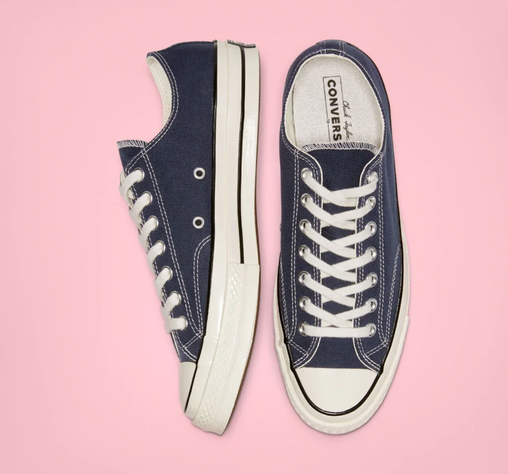 Chuck Taylor All Star Canvas and Jacquard UNISEX LOW TOP SHOE - Image 3