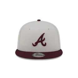 Atlanta Braves Mauve Visor 9FIFTY Snapback