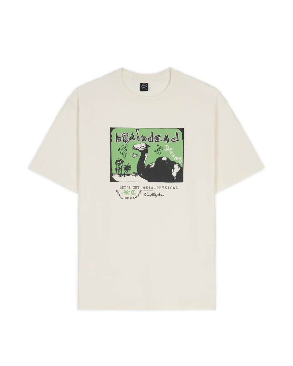 Brain Dead Meta-Physical T-Shirt - Natural