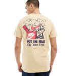 Nike Chef backprint T-Shirt in Tan