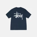 BASIC STUSSY TEE - NAVY