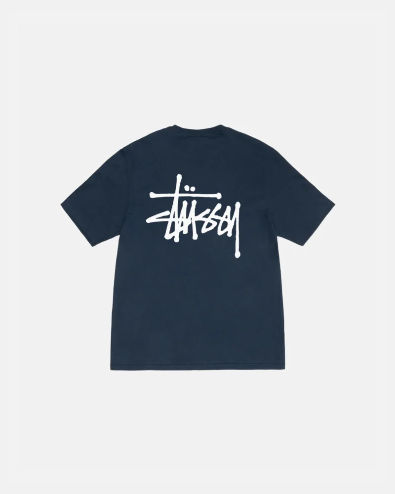 BASIC STUSSY TEE - NAVY