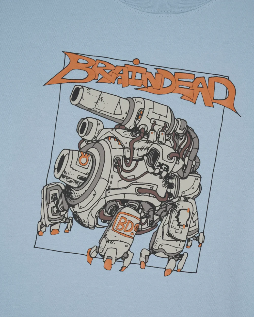 Brain Dead Mech Tank T- Shirt - Slate - Image 3